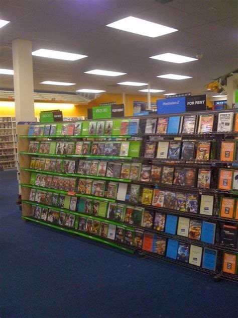 Video game rental store